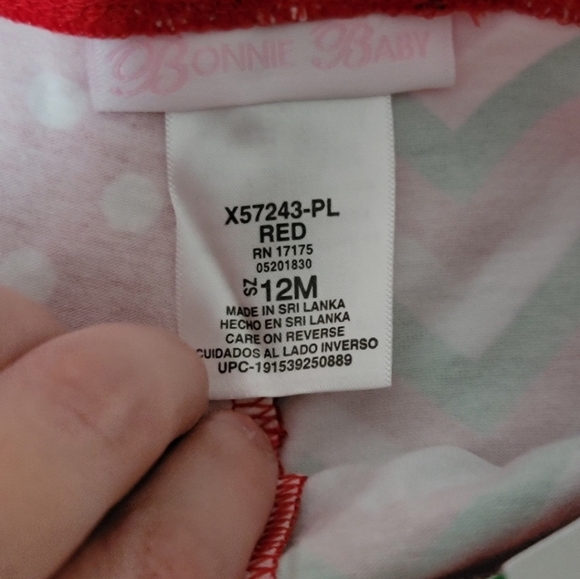 NWT 12 months Bonnie Jean Christmas Dress - Picture 5 of 8